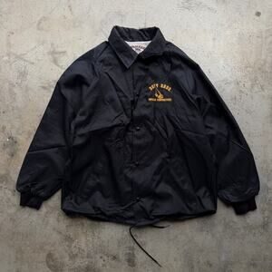 Vintage 80s Westark USA Pipeline Contractors Coach Jacket